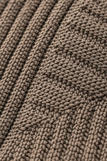 Barnaby Men's Ribbed Knit Sneakers - front view
