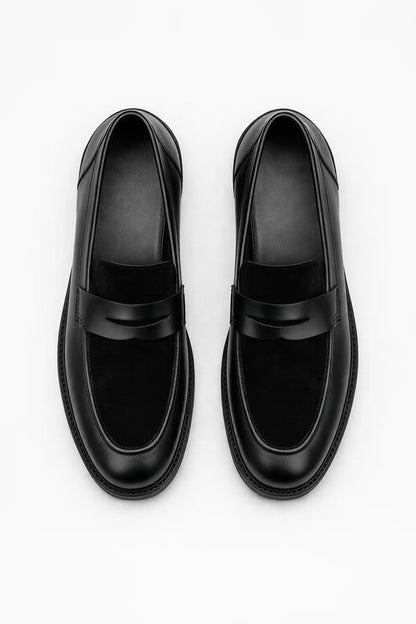 Hollis Men's Suede Loafers - back view