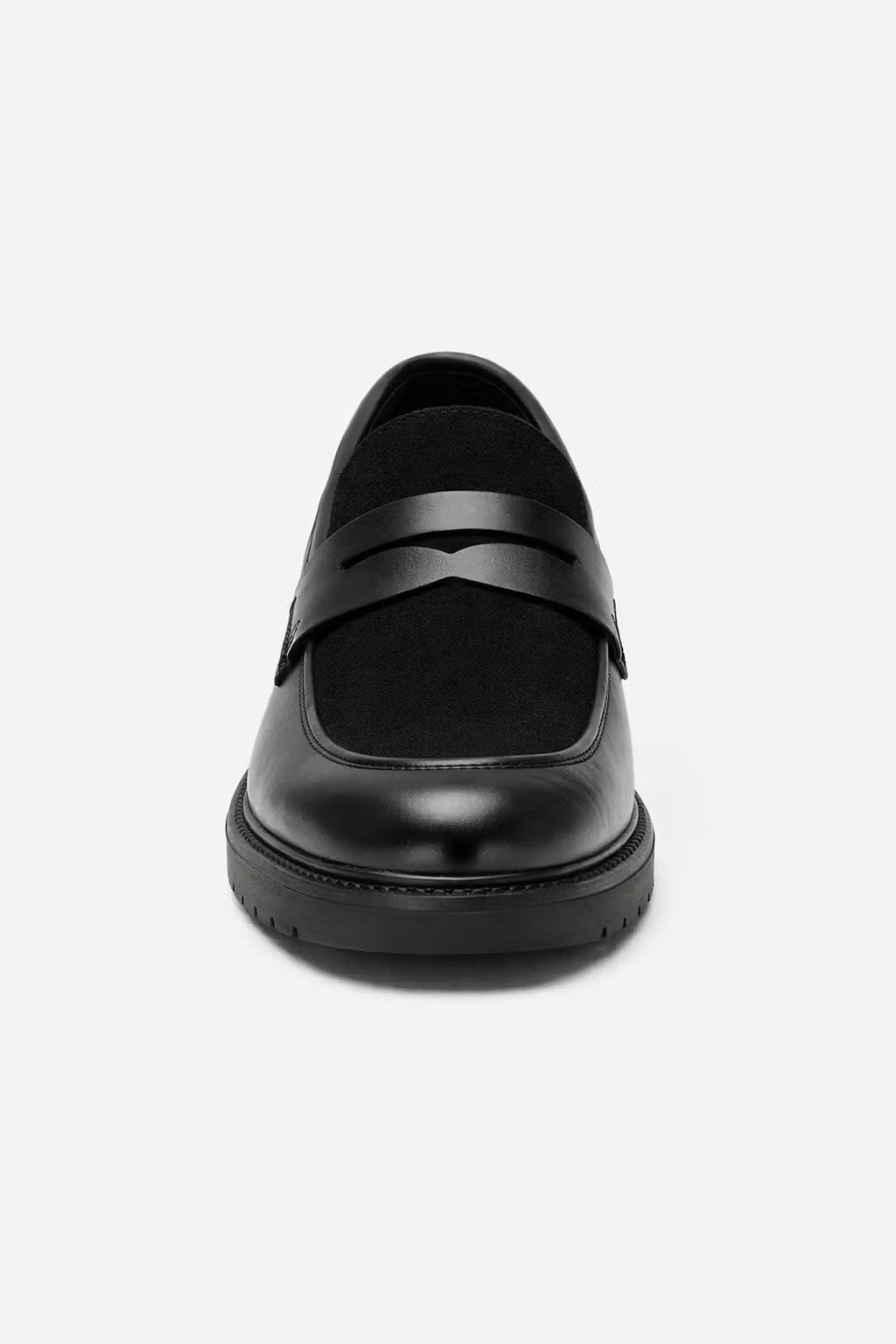 Hollis Men's Suede Loafers - full-length view