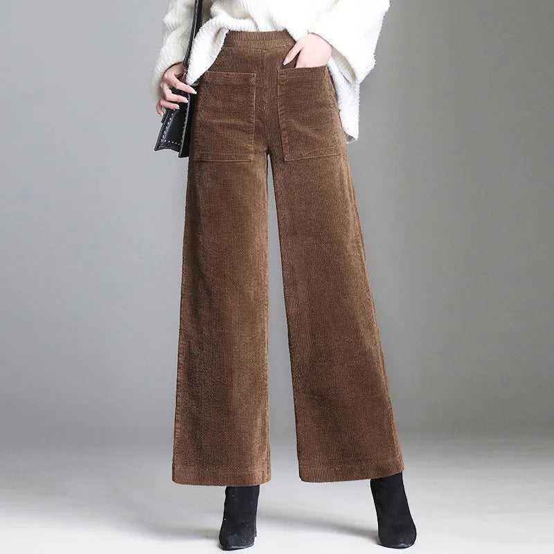 Sienna Women's Trousers - fabric and finish detail
