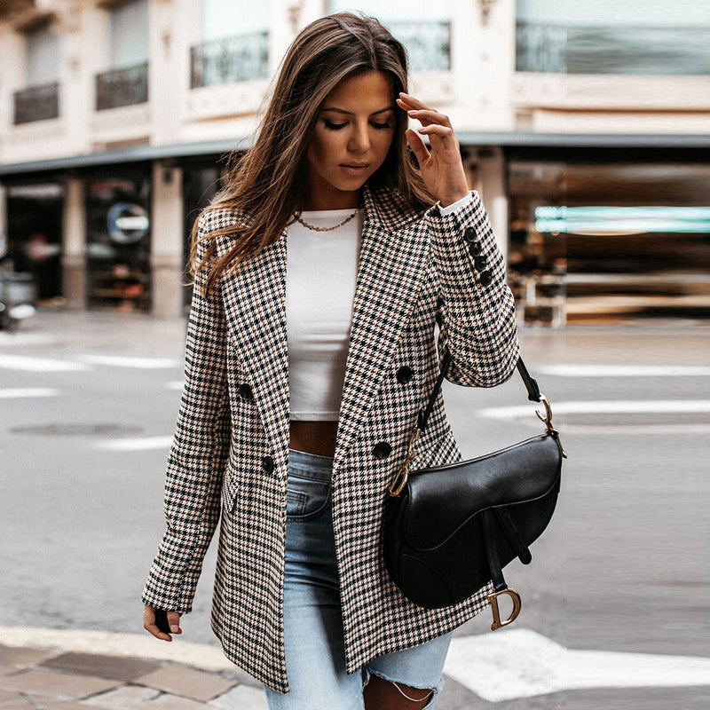 Selma Women's Blazer | Beige