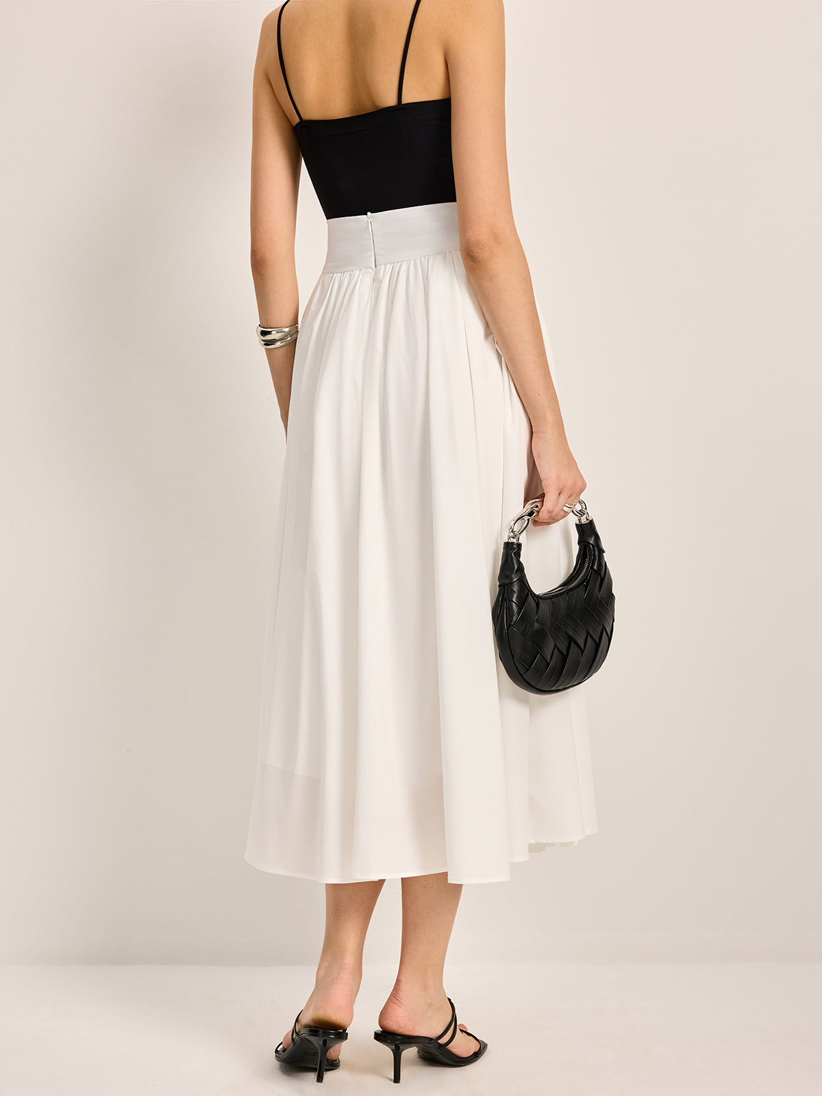 Eloise Women's Pleated Skirt - front view