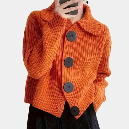Rhea Women's Cardigan - front view