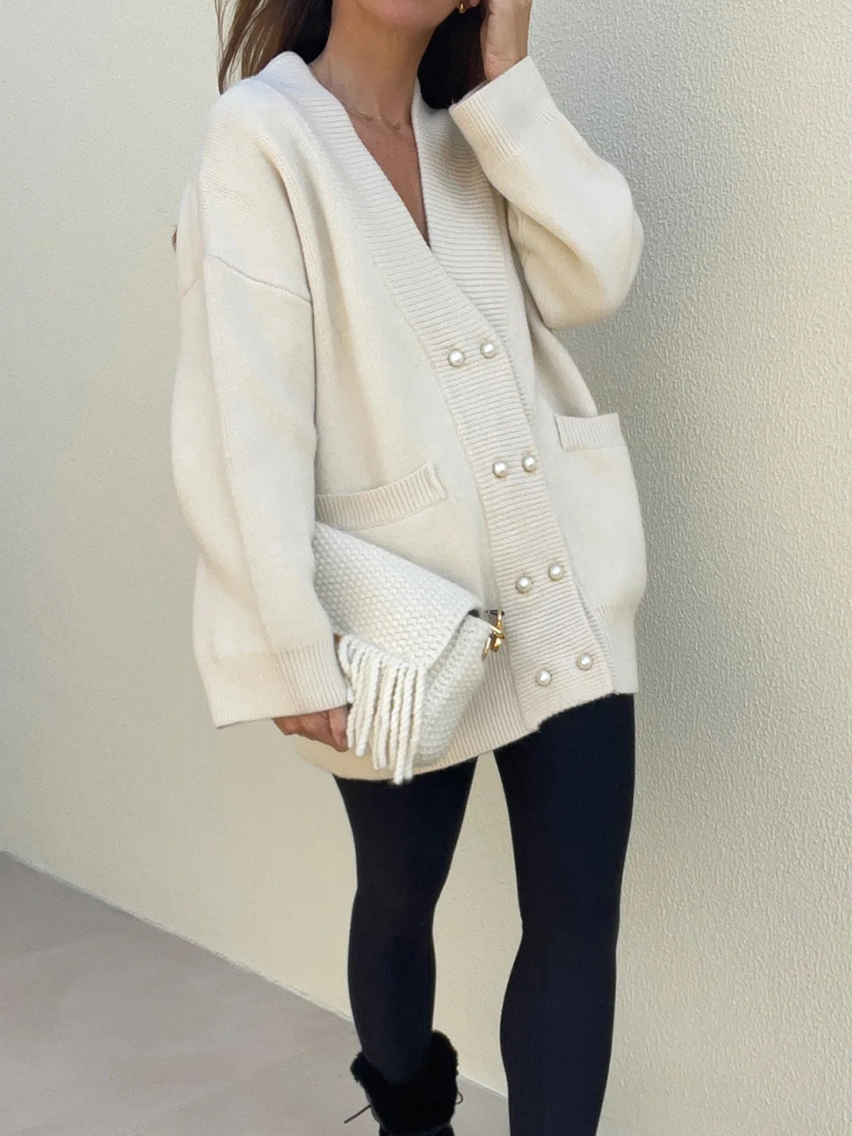 Wilda Women's Cardigan - full-length view