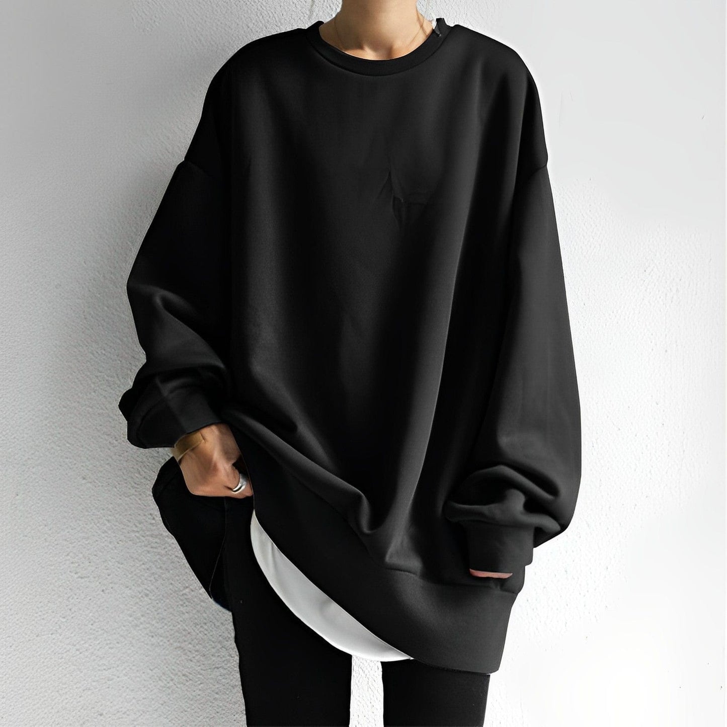 Xanthe Women's Oversized Sweatshirt - styled view