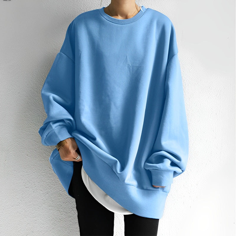Xanthe Women's Oversized Sweatshirt - close-up detail