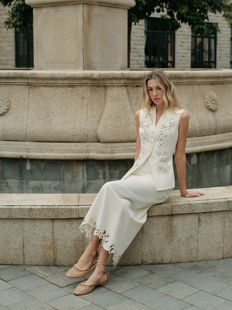 Sophie Women's Vest - styled view