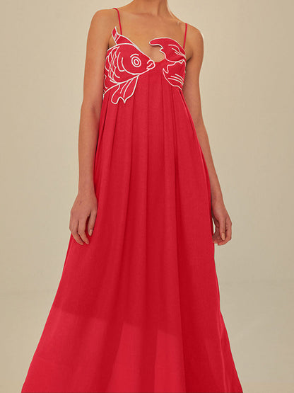 Wren Women's Midi Dress - styled view