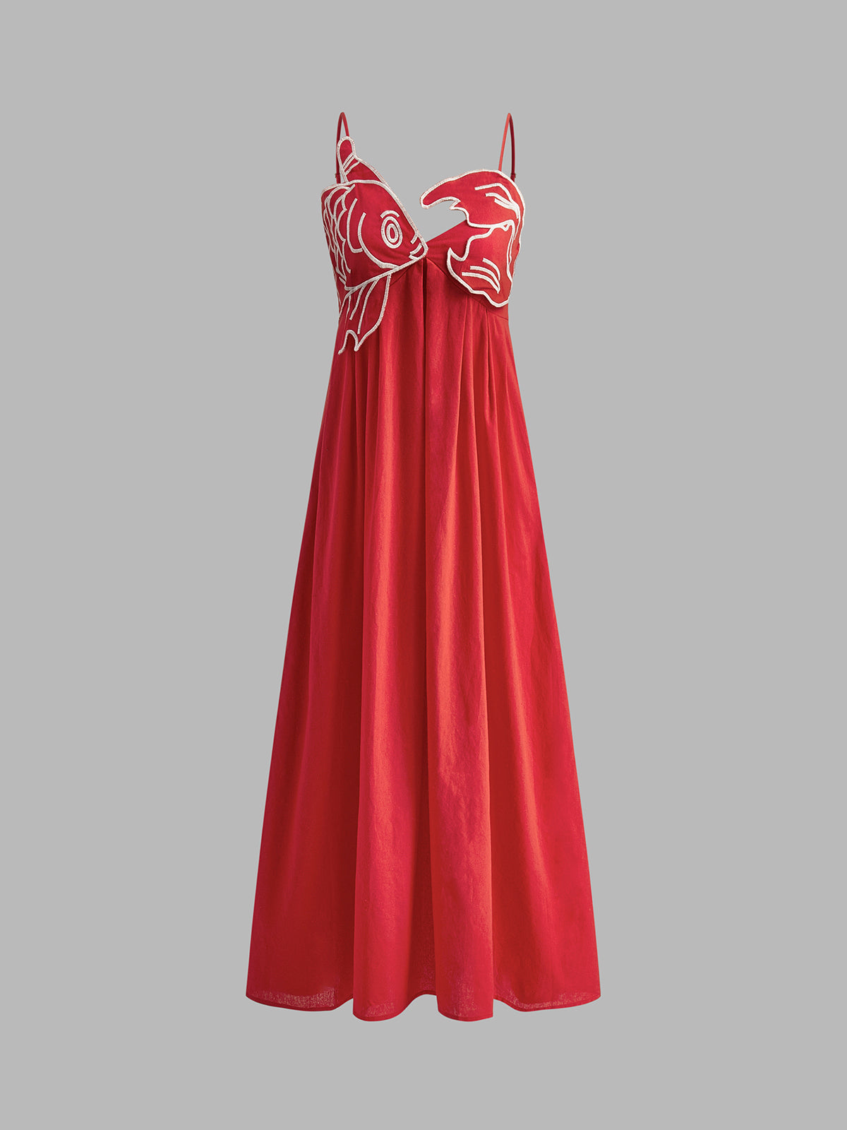 Wren Women's Midi Dress - close-up detail