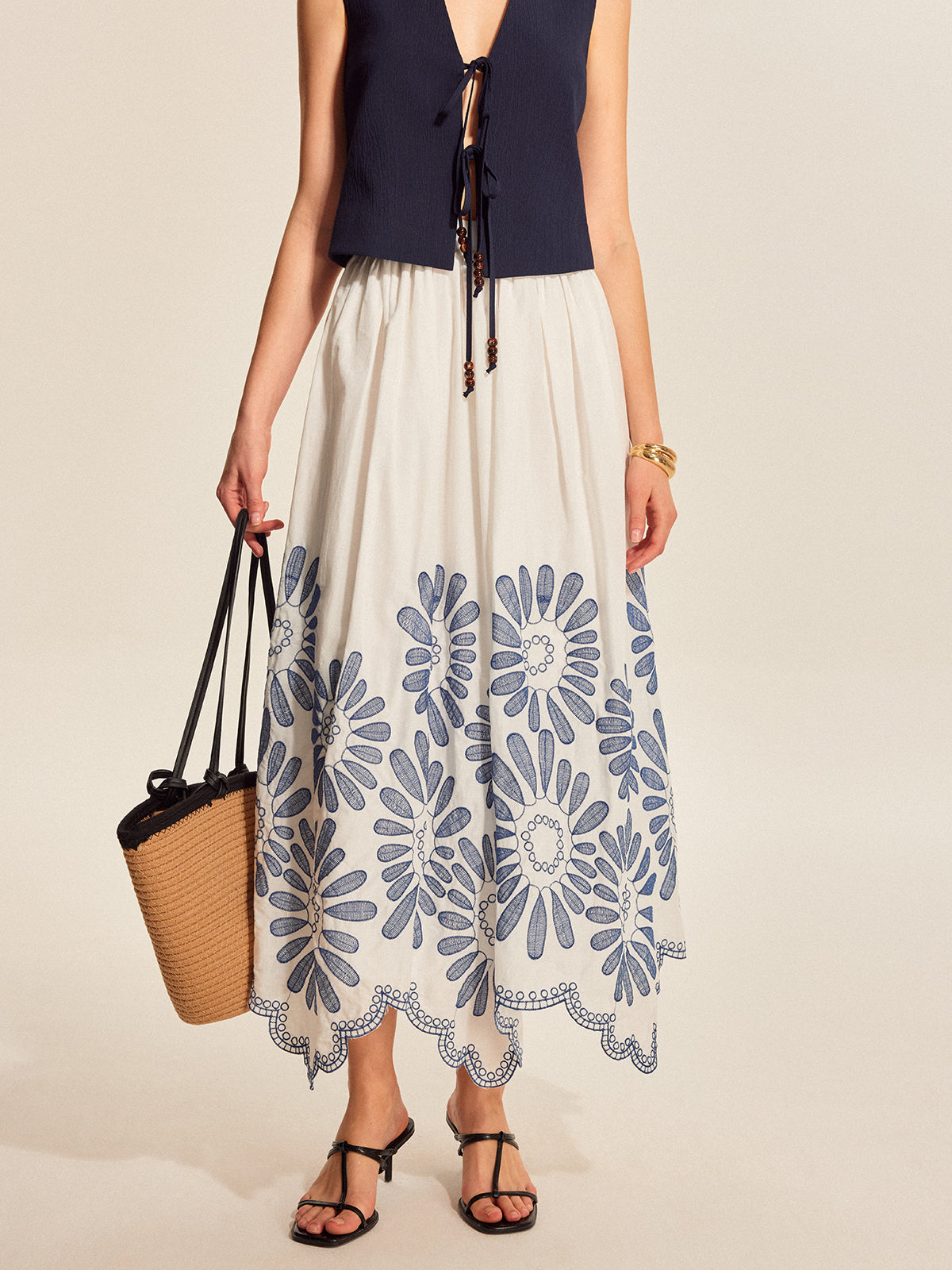 Delphine Women's Skirt - styled view