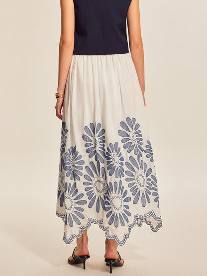 Delphine Women's Skirt - full-length view