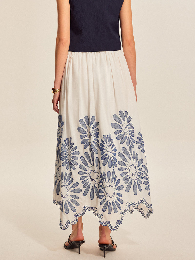 Delphine Women's Skirt - full-length view