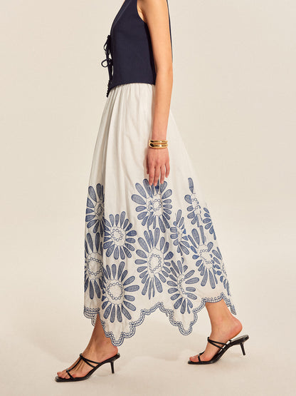 Delphine Women's Skirt - close-up detail