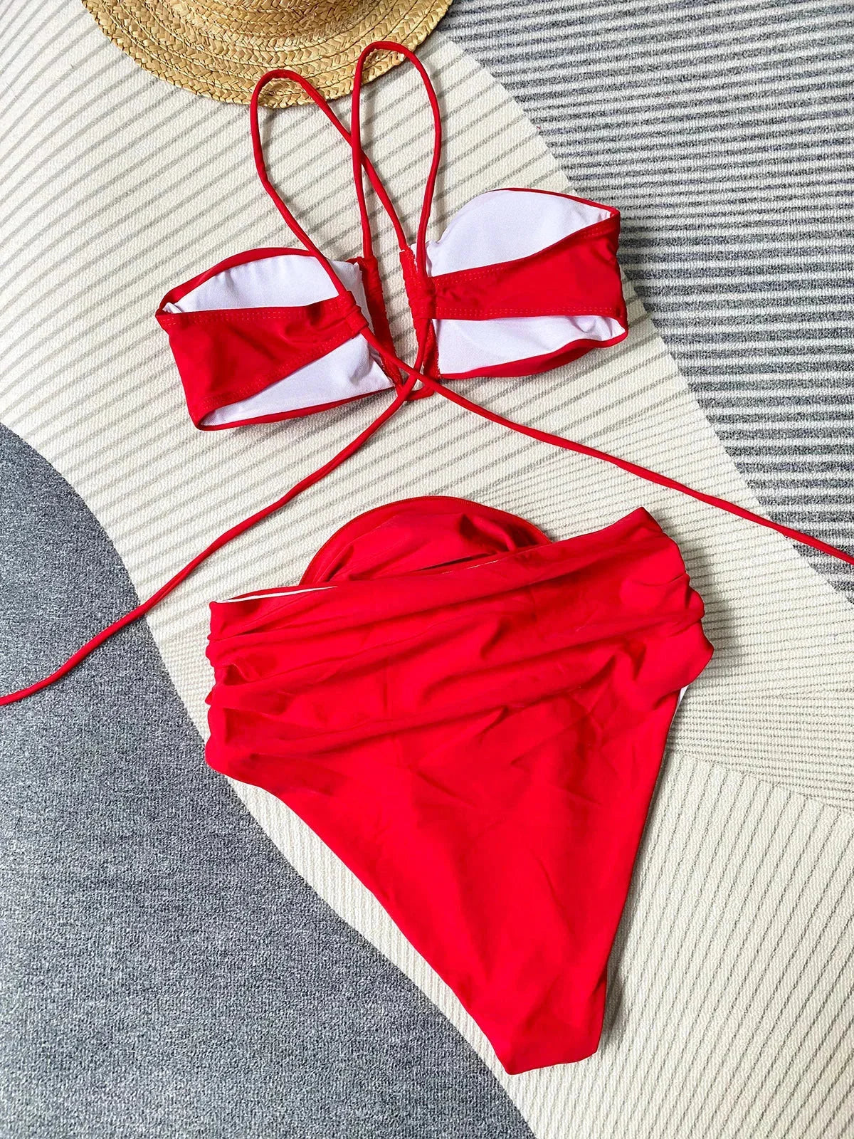Ottilie Women's Floral Swimsuit - shown in use