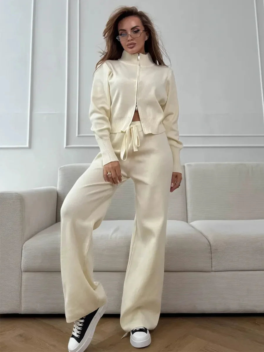 Odette Women's Two-piece Set - fabric and finish detail