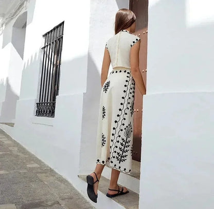 Dahlia Women's Two-piece Set - back view