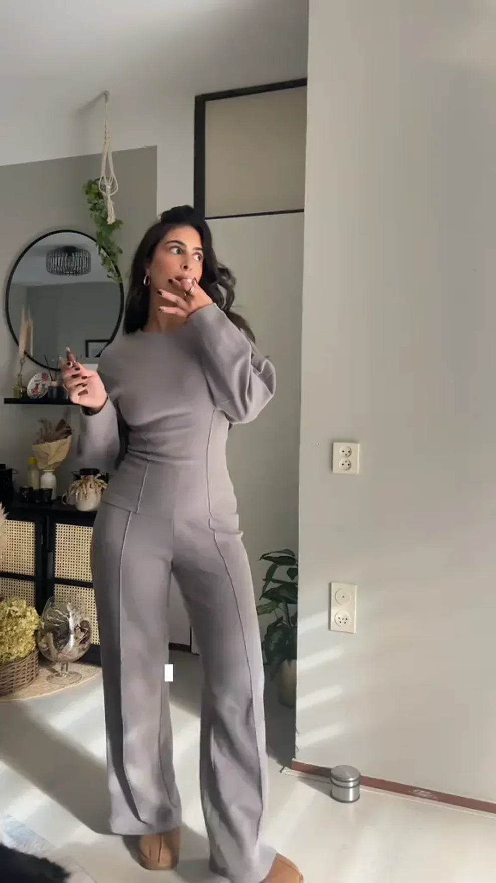 Ines Women's Two-piece Set - back view