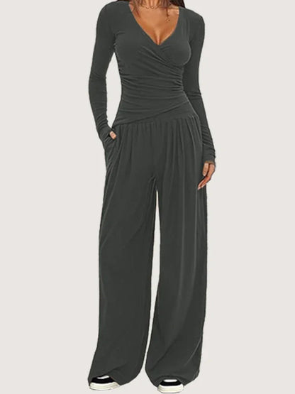 Cleo Women's Two-piece Set - fabric and finish detail