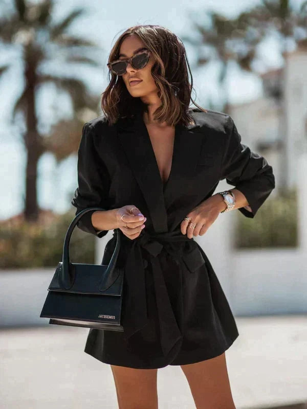 Noor Women's Blazer - styled view