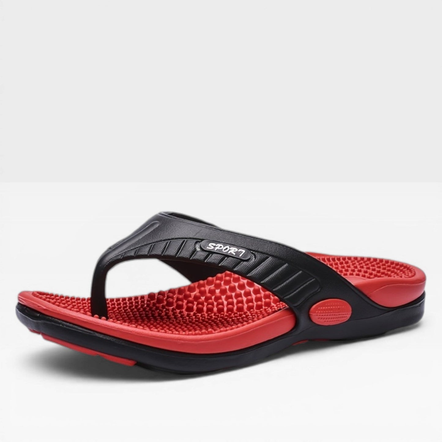 Zane Men's Sandals - fabric and finish detail