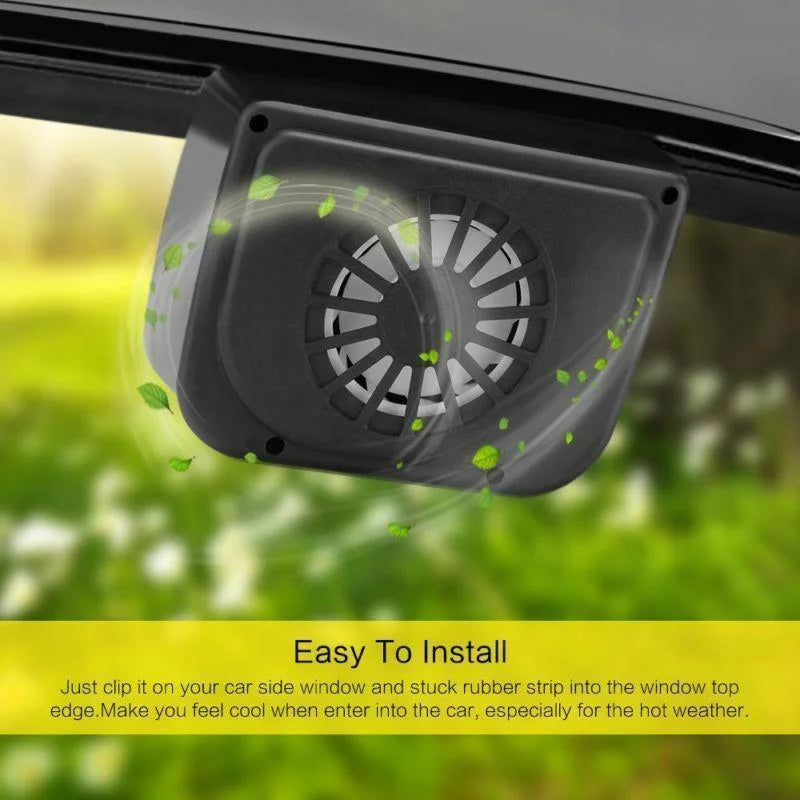 Quarry Car Portable Fan - back view