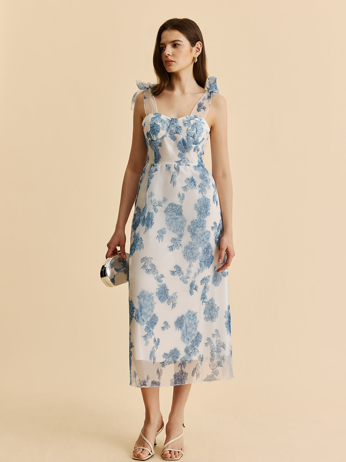 Margot Women's Floral Dress - full-length view