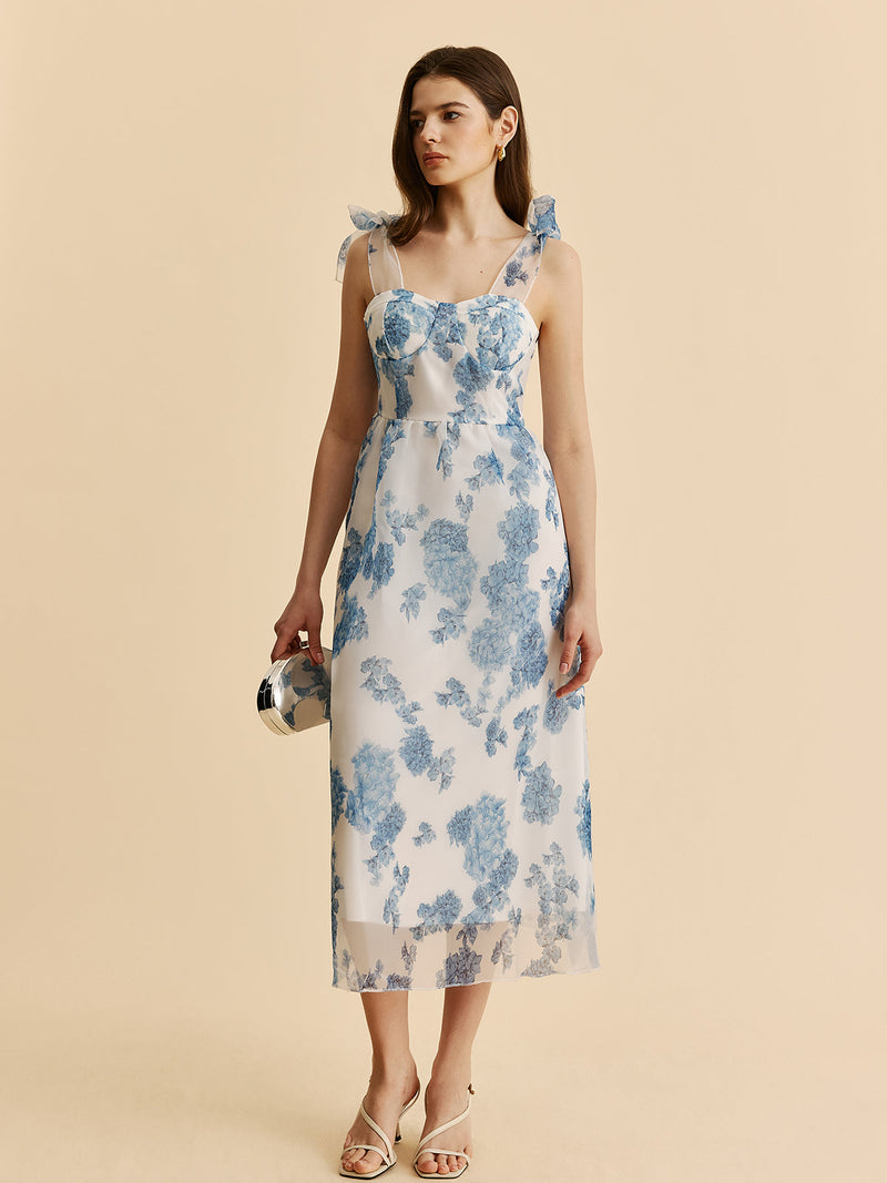Margot Women's Floral Dress - full-length view