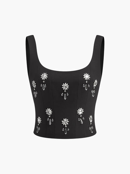 Xanthe Women's Floral Top - shown in use