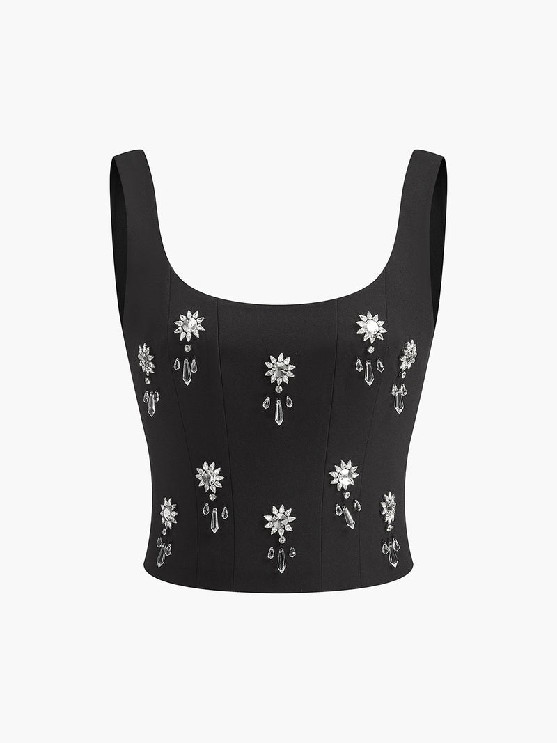 Xanthe Women's Floral Top - shown in use