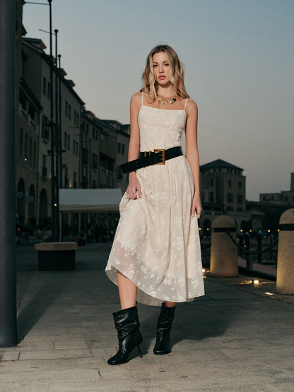 Quinn Women's Floral Dress - styled view
