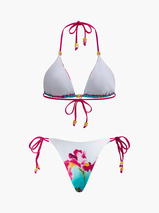 Rosa Women's Floral Swimsuit - styled view