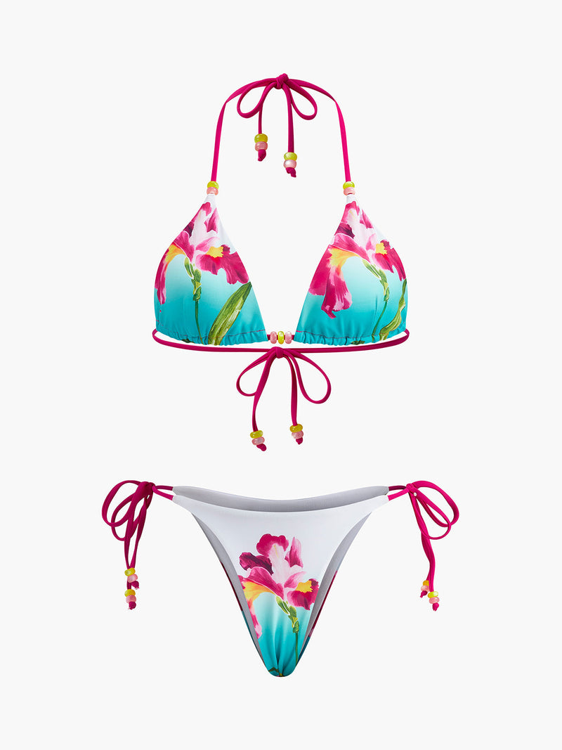 Rosa Women's Floral Swimsuit | Beaded, Jersey