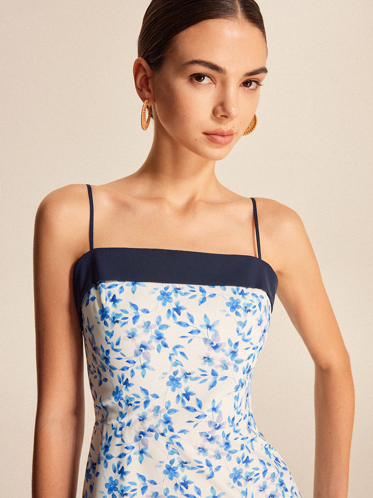 Winona Women's Floral Dress - full-length view