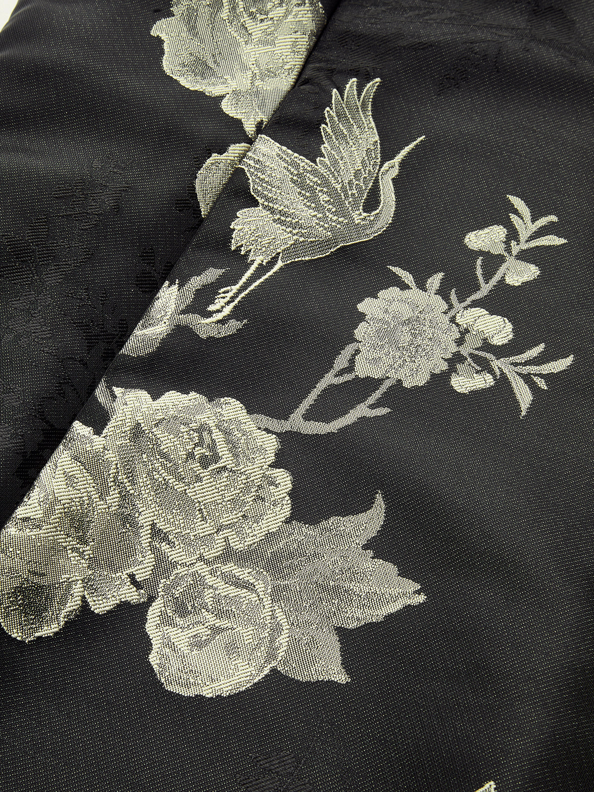 Lila Women's Floral Dress - fabric and finish detail