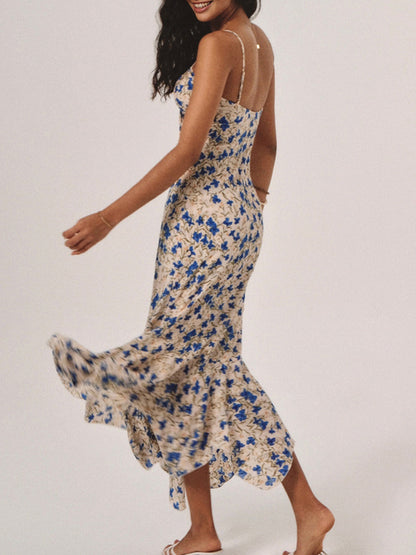 Genevieve Women's Floral Dress - styled view