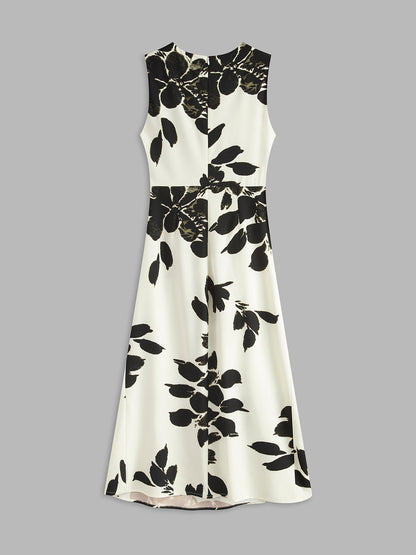 Ottilie Women's Pleated Dress - back view