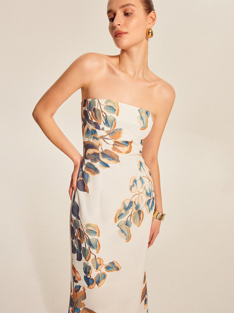 Ivy Women's Floral Dress - full-length view