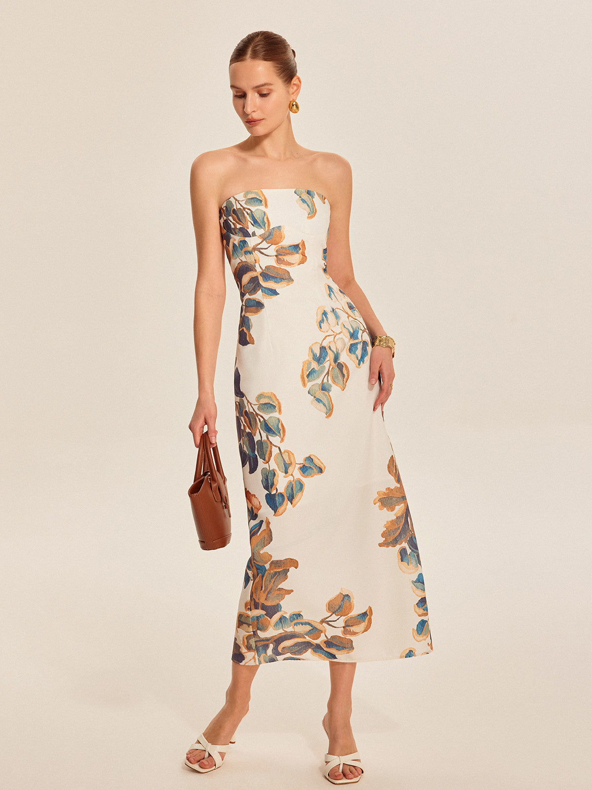 Ivy Women's Floral Dress - front view