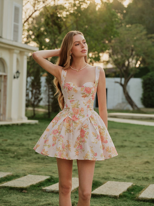 Kira Women's Floral Dress - front view