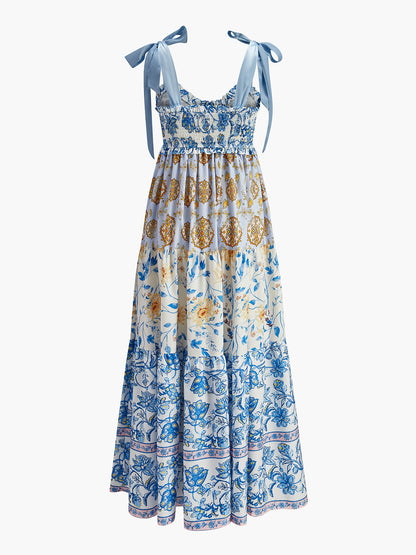 Ines Women's Floral Dress - styled view