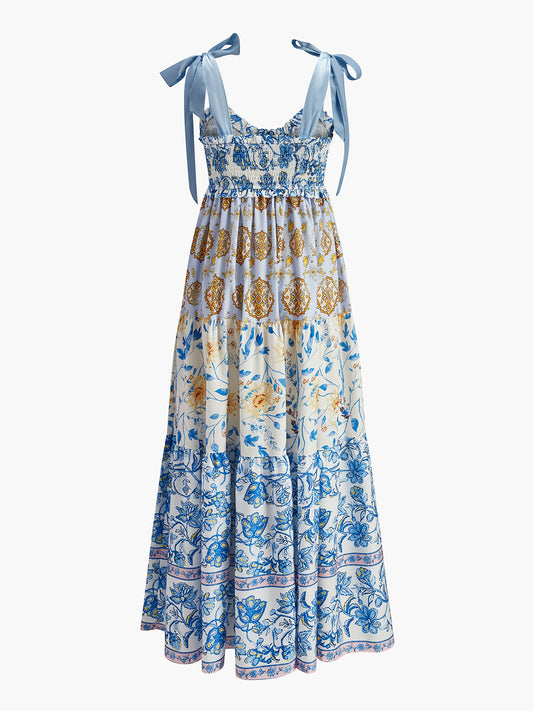 Ines Women's Floral Dress - styled view