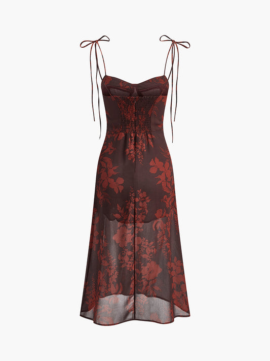 Rowan Women's Floral Dress - styled view