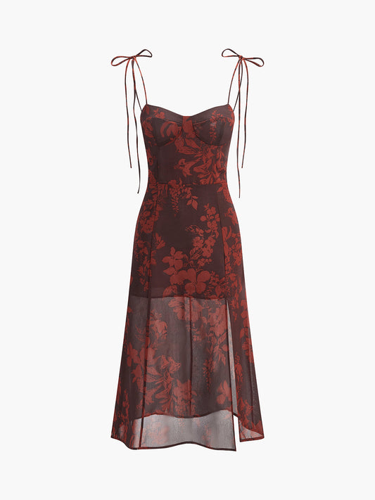 Rowan Women's Floral Dress - front view