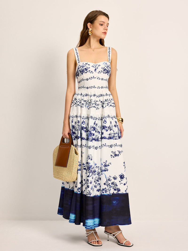 Yara Women's Pleated Dress - front view
