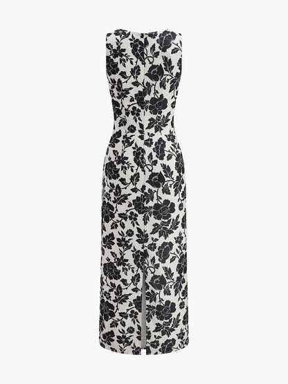 Kaia Women's Floral Dress - flat lay