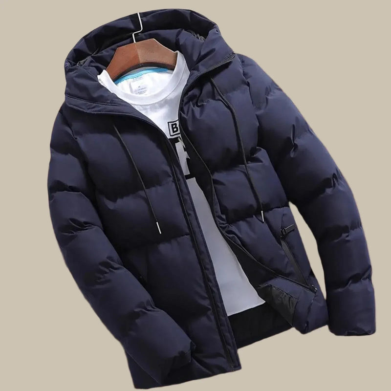 Xavier Men's Puffer Jacket | Hooded