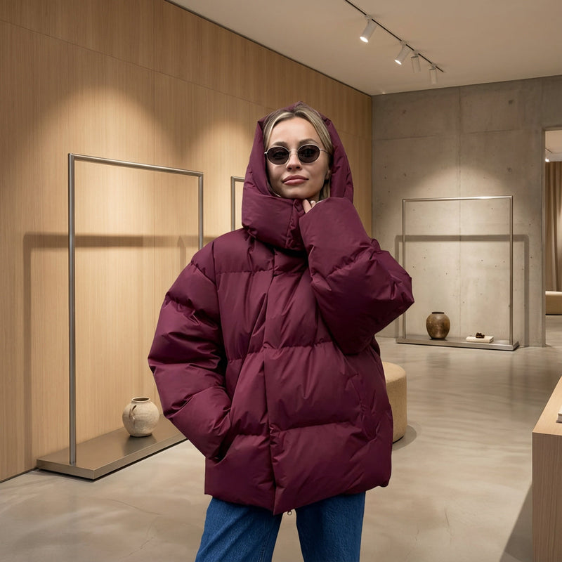 Doudoune noire pour femmes Avalon | Isolation de haute qualité, design moderne