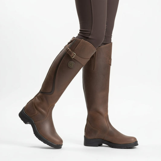 Bottes hautes pour femme Mero | Synthétique imperméable, semelle antidérapante