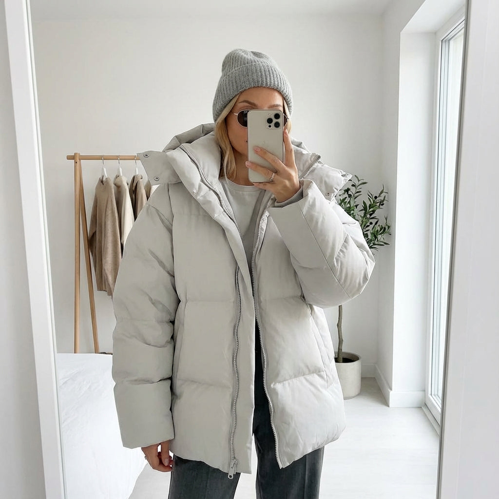 Doudoune noire pour femmes Avalon | Isolation de haute qualité, design moderne