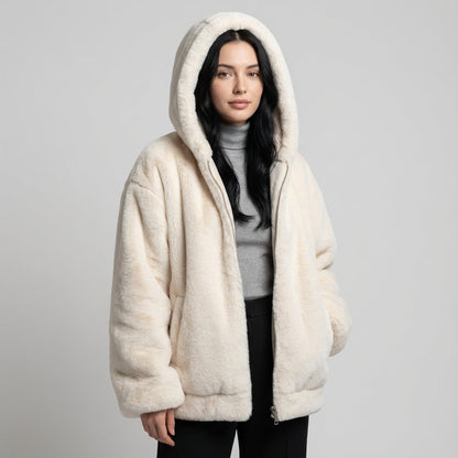 Veste d'hiver réversible pour femmes Marena | Coupe décontractée, essentiel confortable